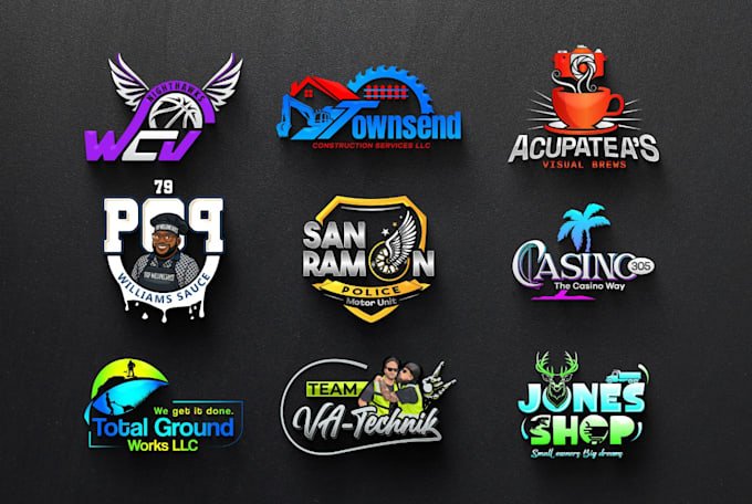 I will design a modern and professional business logo design